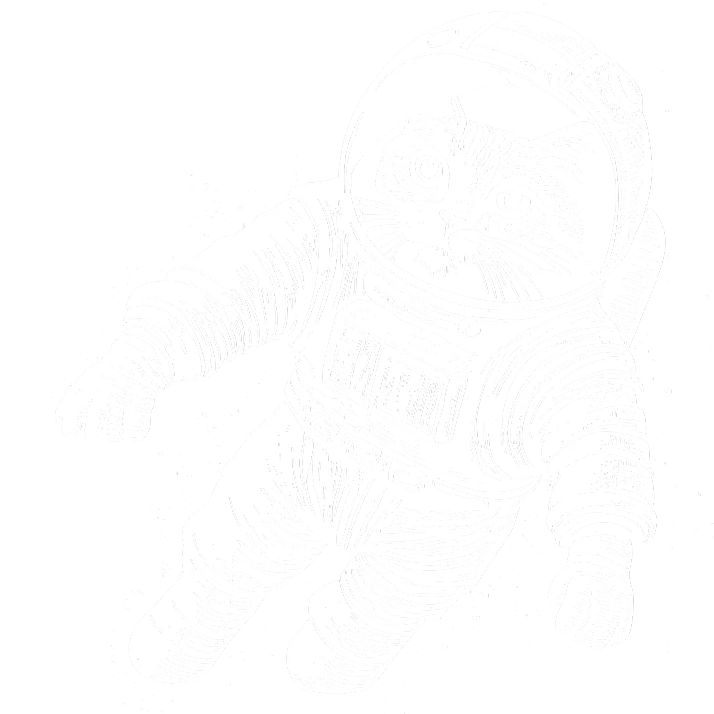 Cat astronaut Félicette wine